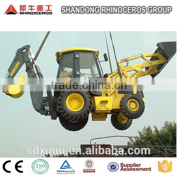 Wheel Loader Moving Type Mini Backhoe Loader Front Loader End Backhoe for Sale photo-6
