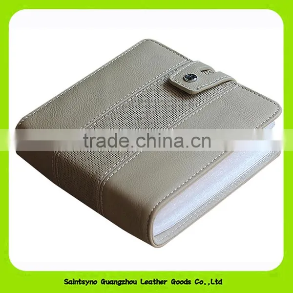 1504 Classic High Quality Wholesale Promotional Gift pu Leather cd Bag/cd Holder/cd Case photo-4