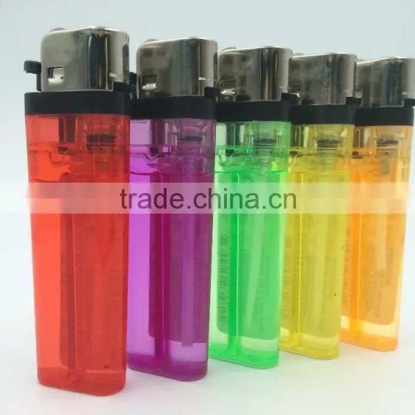 The Most Hotselling Plastic Transparent Disposable Flint Gas Lighter photo-3