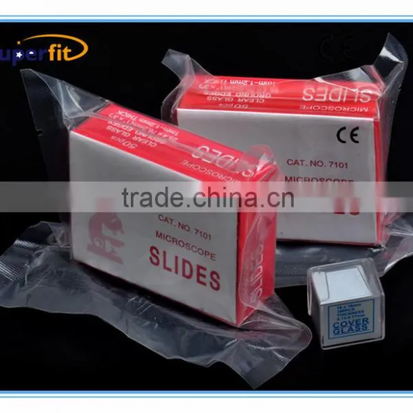 Microscope slides and cover for Lab