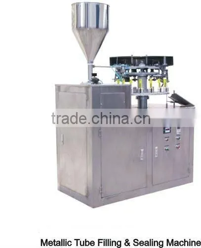 Shoe Cream Tube Filling & Sealing Machine