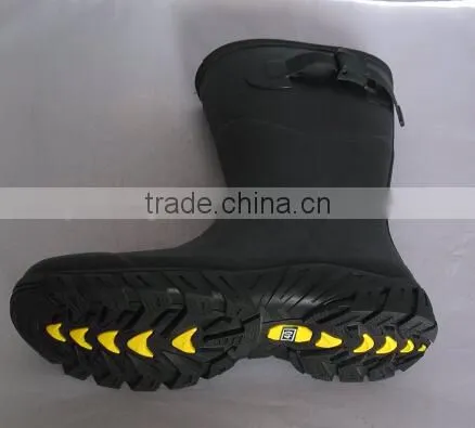 Black Men Rubber Boots Cheap Rain Boots Men Work Boots photo-5