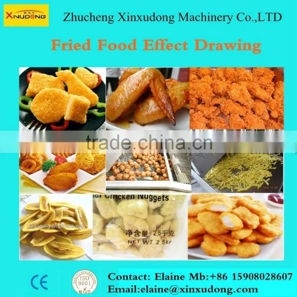 XDL-8500 Industrial Automatic Continuous Fryer/frying Machine With CE Certifcate photo-3