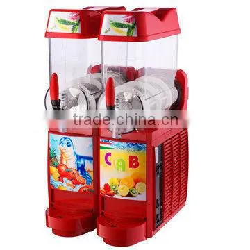 Stainless Steel Commercial Slush Machine(CE Approved) XRJ-12L*2 photo-3