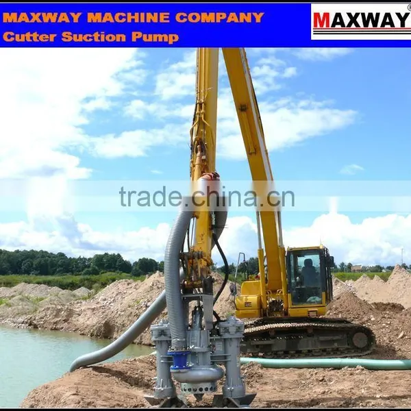 MAXWAY MACHINE COMPANY New Product ~ Submersible Mud Pump for Excavator photo-2