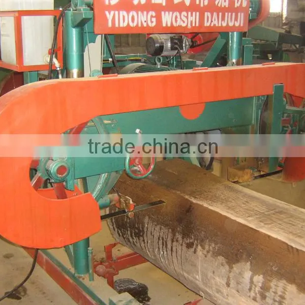 Diesel Engine Wood Sawmill Band Saw Machine