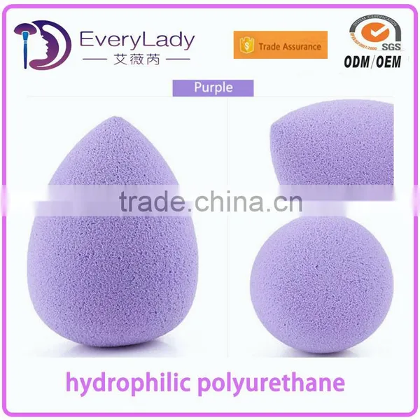 2015 New Arrival Colorful Round Teardrop Cosmetic Sponge photo-2