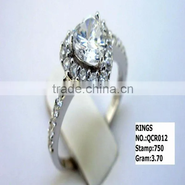 Best Price 925 Silver Heart Shape Ring With Top Quality QCR012