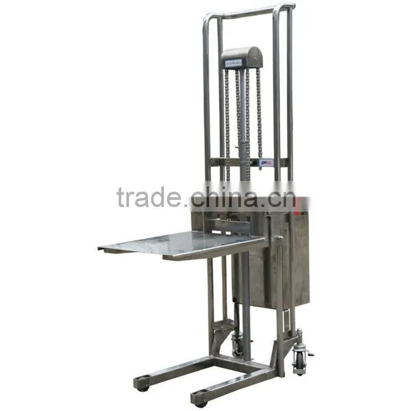 Hydraulic Electric Stainless Steel Forklift Stacker photo-3