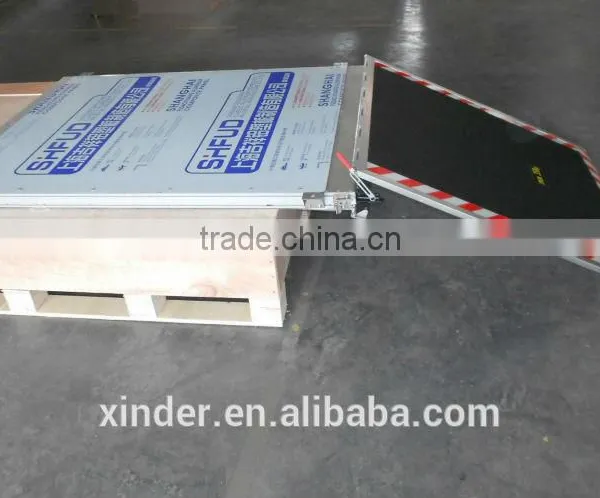 XINDER CE MWR Model Manual Folding Wheelchair Ramp for Disabled and Wheelchairs Used on Low Floor City Bus photo-5
