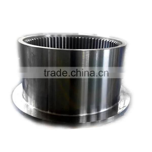 Processing Metal Ring Gear for Cement Mixer photo-4