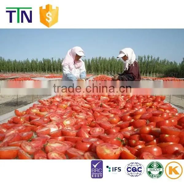 TTN Bulk Wholesale Dried Vegetables Sun Dried Tomatoes Production Price