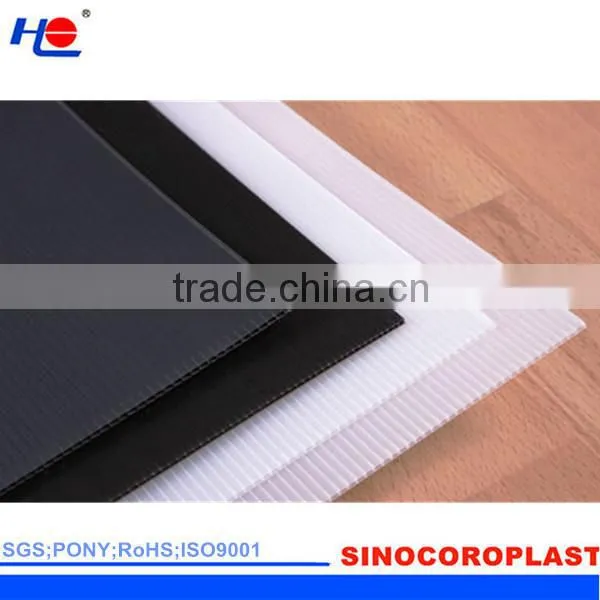 Corona Treated and Moistureproof Folding Corrugated Polypropylene Sheet photo-3