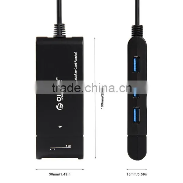 Wholesale 3in1 USB Connection Kit HUB SD TF Card Reader Adapter photo-4