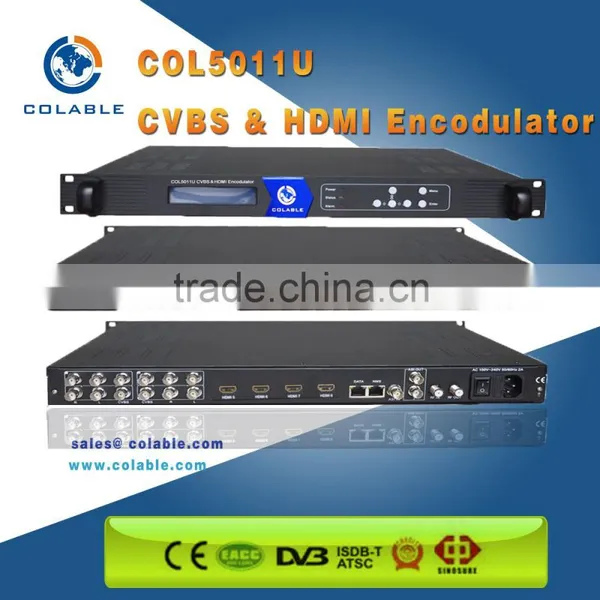 COL5011U 1/2/4/8 Channel hd mi Dvbt Modulator, Encoder Modulator photo-5