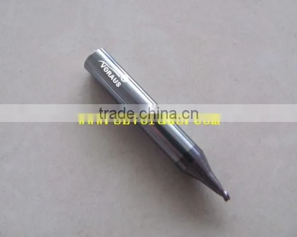 Carbide End Milling Cutters for Vertical Machines D-6mm D-1mm L-40mm Teeth-2 photo-2