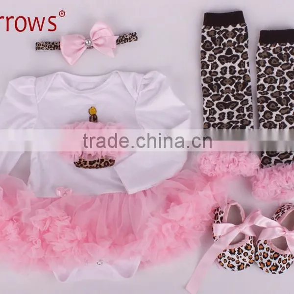 China Best Selling Products New Fashion Girls Tops Baby Long Sleeve Peplum Dress photo-2