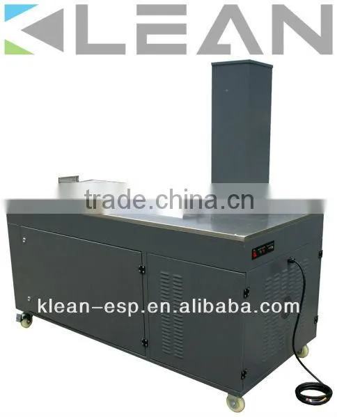Smokeless BBQ Charcoal Stove with Electrostatic Precipitator