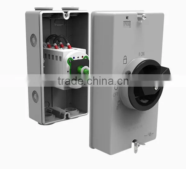 High Quality Ip66 Lever Actuator DC Isolator-Panel Mounting photo-4