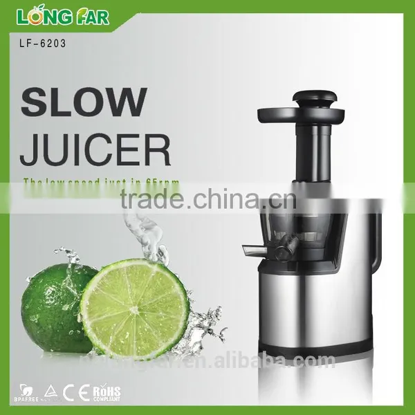 2016 the Latest AC Motor 43RPM Stainless Steel Housing Slow Juicer photo-4