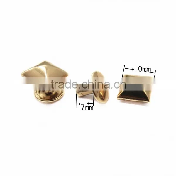Custom Decorative Copper Pyramid Spot Rivets photo-2