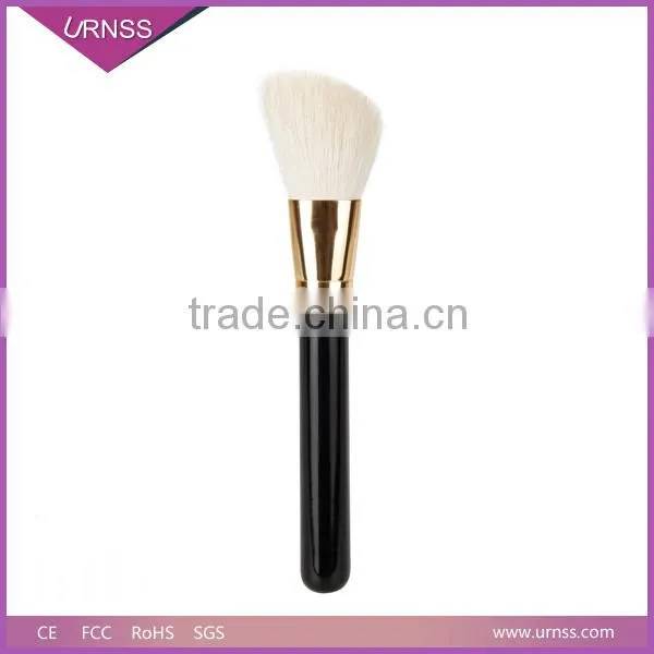 2015 New Arrival Metallic Cosmetic Brushes Golden Single Makeup Brush Set photo-4