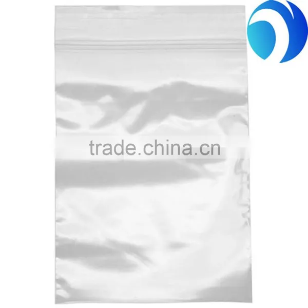 Customized Logo Garment Package Clear Plastic Zipper Bag