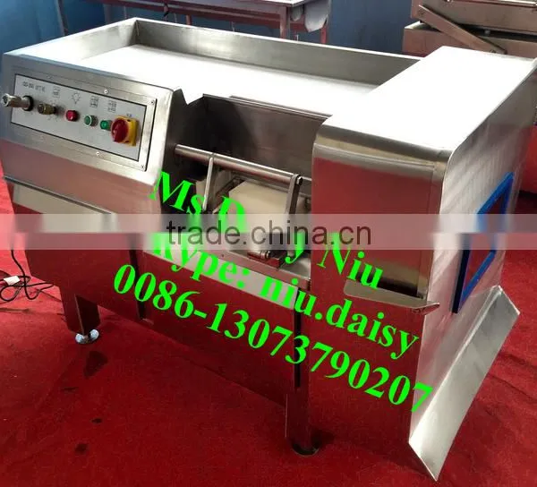Commercial Frozen Meat Block Cutting Machine/chicken Breast Cutter Machine/beef Cube Cutting Machine photo-3