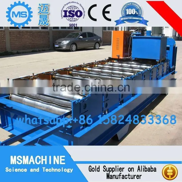 New Design 760 Tile Press Rolling Forming Machine photo-3