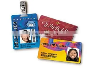Fast Free Sample ! Student ID Card, RFID IC Card, Contactless Card/plastic id Card Maker photo-3