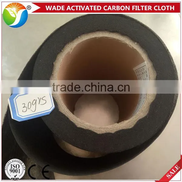 Eco-friendly Activated Carbon Filter Cloth / Activated Carbon Non - Woven Fabricfor Gas Mask photo-6
