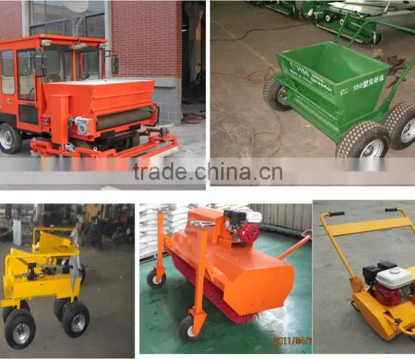 Petrol Driven Artificial Turf Brush Machinr/lawn Sweeper/brush Sanding Machine photo-5
