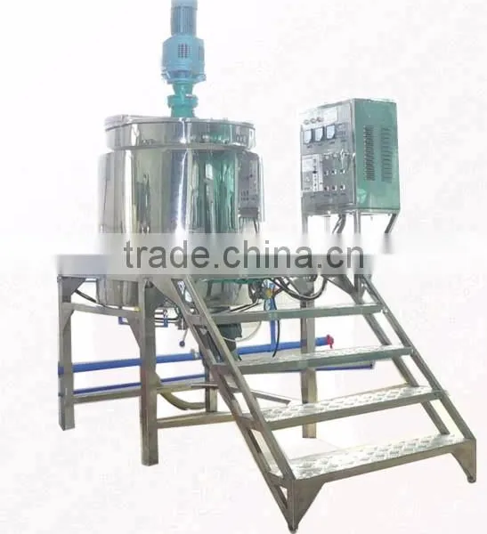 Best Quality and Lowest Price Cosmetic Mixing Tank With Agitator,cosmetic Cram Making Machine photo-5