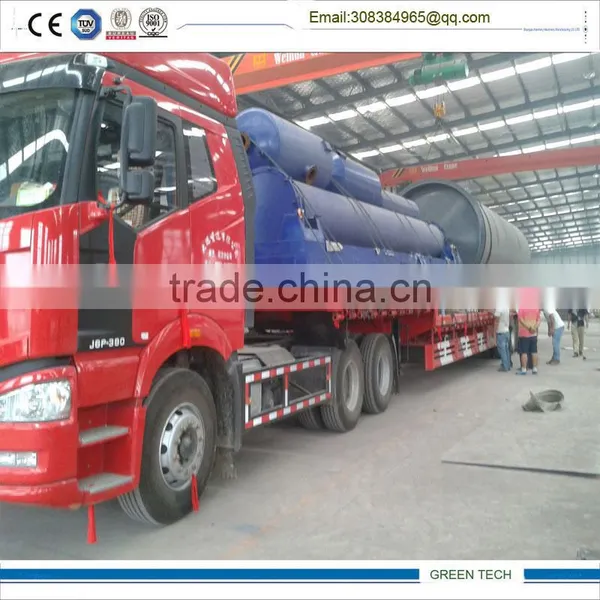 Engineer Oversea Service Avaliable Waste Tyre Recycling to Oil Energy Pyrolysis Machine photo-6