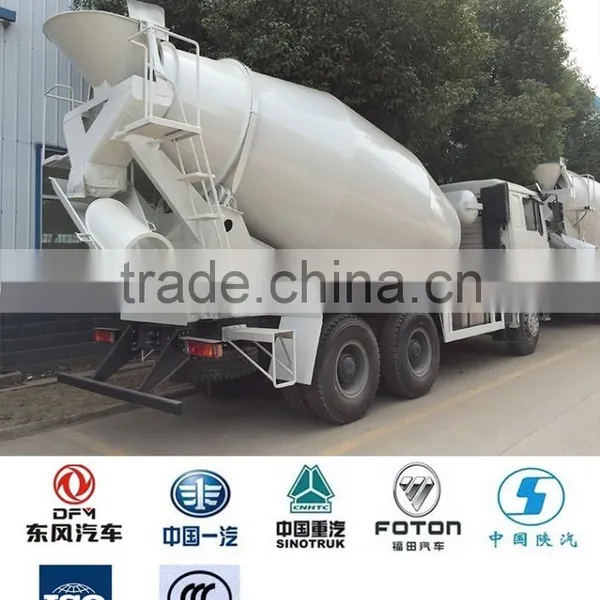 8~10 m3 Shacman Concrete Mixer Truck, 8000~10000 Liter Shacman Concrete Truck, 8~10 Cbm Shacman Mixer Drum Tank Truck photo-4