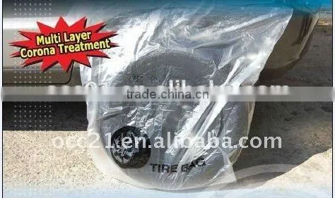 1100mmx1100mm Car PE Material Tire Bag With Customer's Logo photo-3