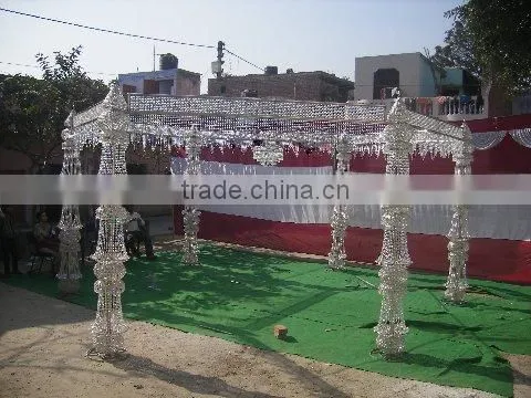 Wedding Mandap/indian Wedding Mandap Designs/crystal Stage photo-3