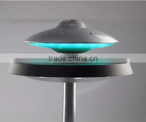 Magnetic Floating Levitation Bluetooth Loudspeaker Box With Led Light, Wireless Flying Saucer Shape Glowing Voice Box photo-5