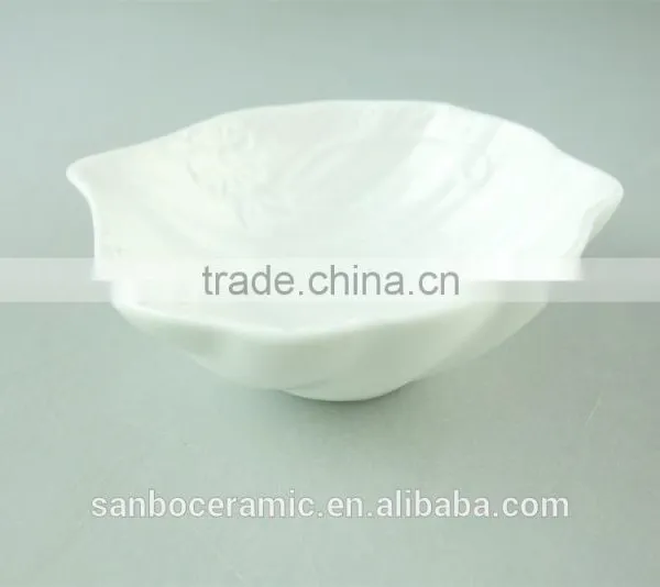 Ceramic Chafing Dish / White Ceramic Serving Dishes Bowls /letter Dishes photo-2