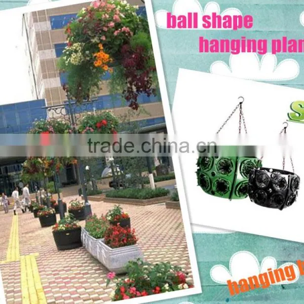 Green Garden Hanging Flower Pot Vertical Garden Pots and Planters photo-5