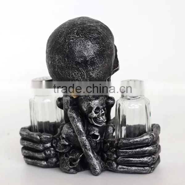 Decorative Gothic Cow Skull For Home Bar photo-4