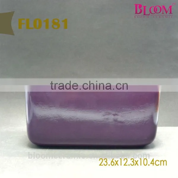 High Quality Ceramic Flower Pot With Butterfly Design photo-4