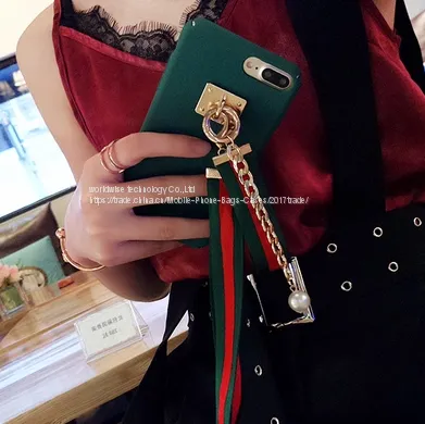 Hard Plastic Cell Phone Back Cover Shell Mobile Phone Cases for IPhone7/7Plus/6/6s/6plus/6splus Neck Lanyard Hang Rope