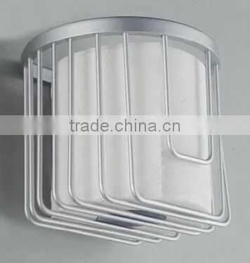 Space Aluminum Basket Towel Rack Bathroom Accessories Toilet Roll Holder