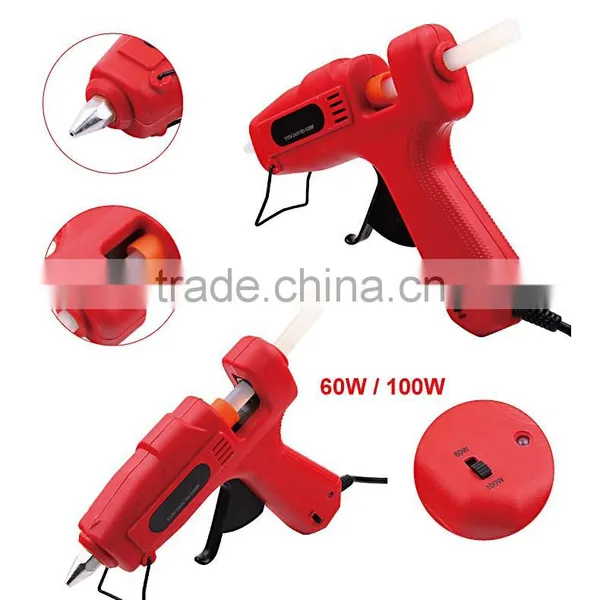 Electric Hot Melt Glue Gun Two Temperature Setting 60w/100w photo-5