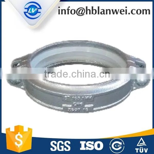 Competitive Price Air Used Flange Steel Plate Ductile Iron Grooved Coupling photo-2