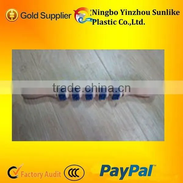 Wooden Massage Stick With Five Rubber Rollers