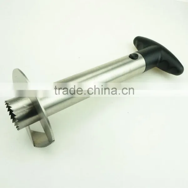 42061 Easy Cooking Tool Stainless Steel Pineapple Peeler Corer Slicer With Colorful Handles photo-4