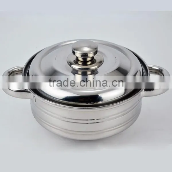 Kitchenware Stainless Steel Cooking Pot Set Soup Pot Cookware Set for Promotion photo-6
