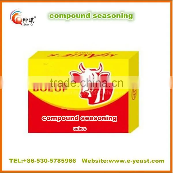 Hot Sale Chicken Shrimp Beef Flavor Bouillon Cube, HALAL Seasoning Powder Cubes Brands, 4g 10g Stock Cube